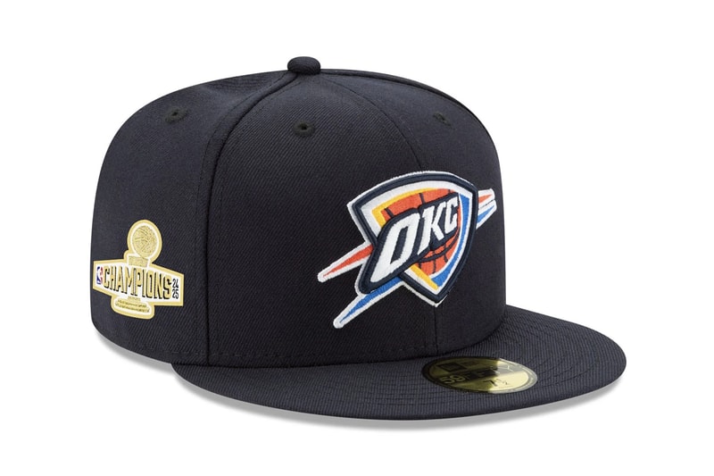 nba oklahoma city okc Thunder New Era Championship Cap Release Info