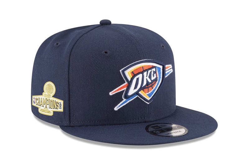 nba oklahoma city okc Thunder New Era Championship Cap Release Info