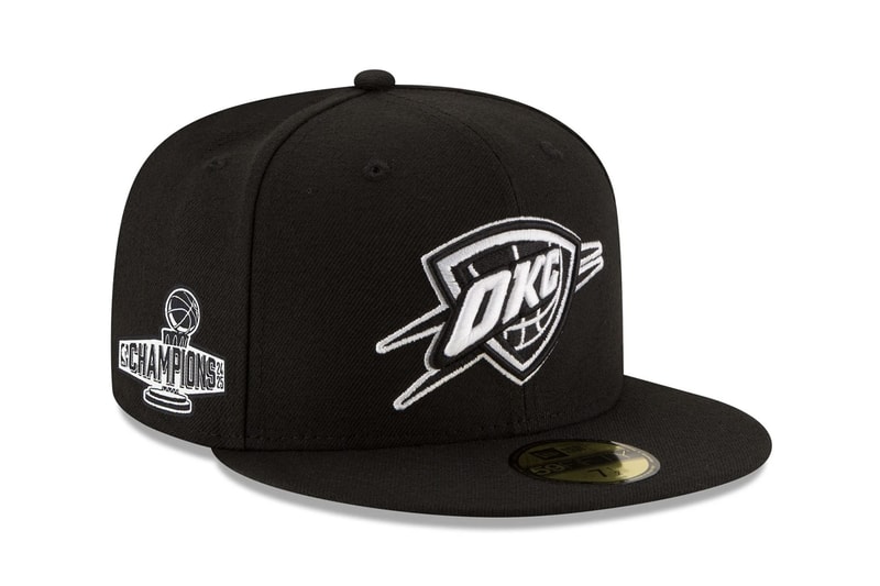 nba oklahoma city okc Thunder New Era Championship Cap Release Info