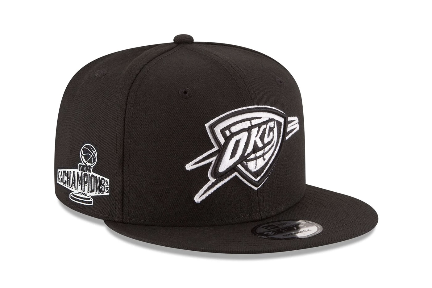 nba oklahoma city okc Thunder New Era Championship Cap Release Info