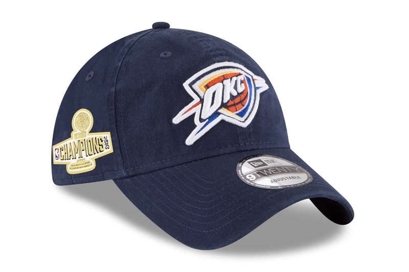 nba oklahoma city okc Thunder New Era Championship Cap Release Info