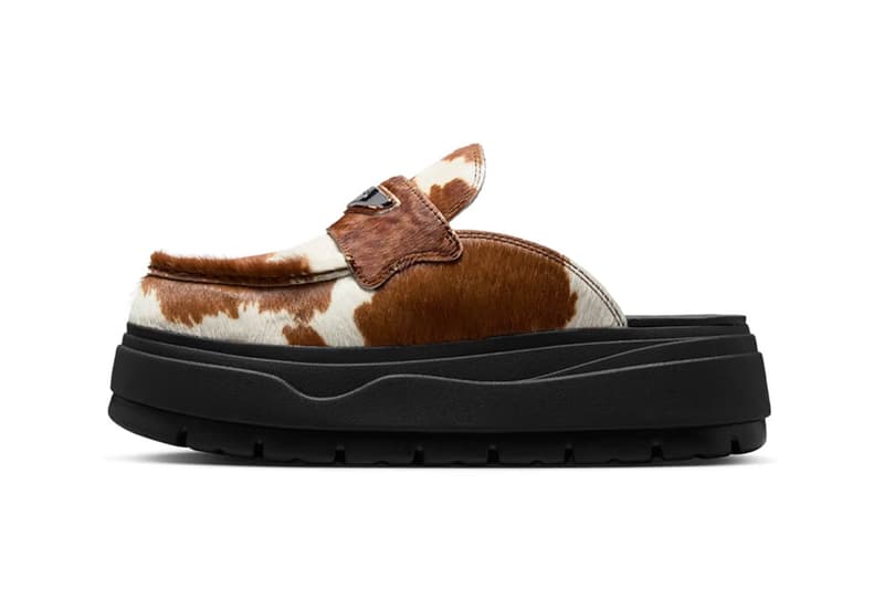 Air Jordan Loafer Mule “Cow Print” IB1497-001 Release Info