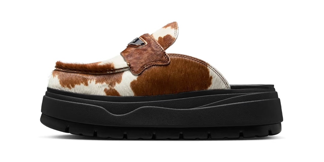 Jordan Brand Unveils Western-Inspired Air Jordan Mule in Bold Cow Print