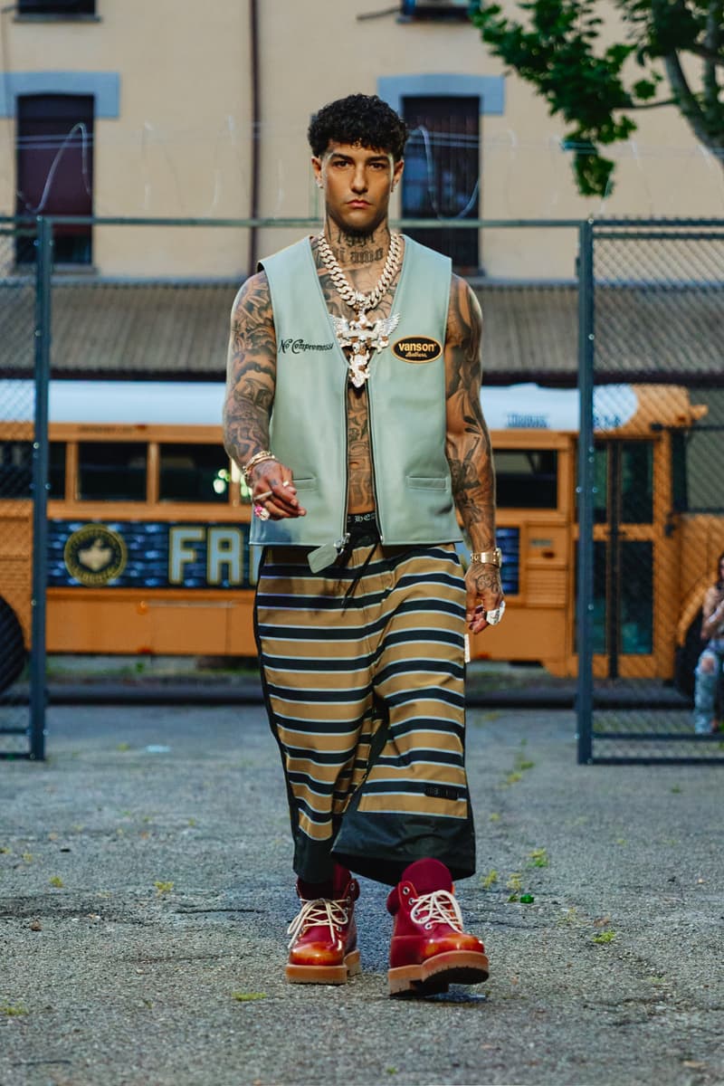 PDF Finds "FREE-DOM" for Spring/Summer 2026 domenico formichetti milan fashion week ss26 release info stefon diggs prison yard menswear channel