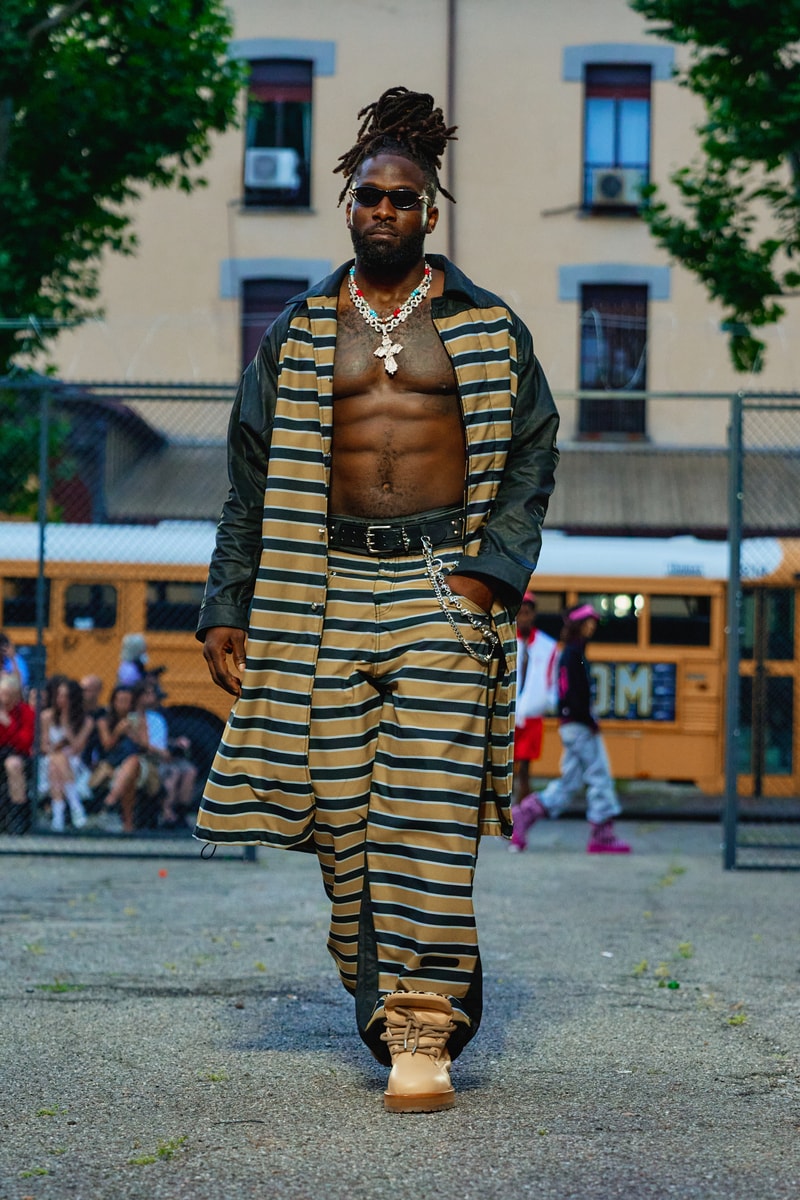 PDF Finds "FREE-DOM" for Spring/Summer 2026 domenico formichetti milan fashion week ss26 release info stefon diggs prison yard menswear channel