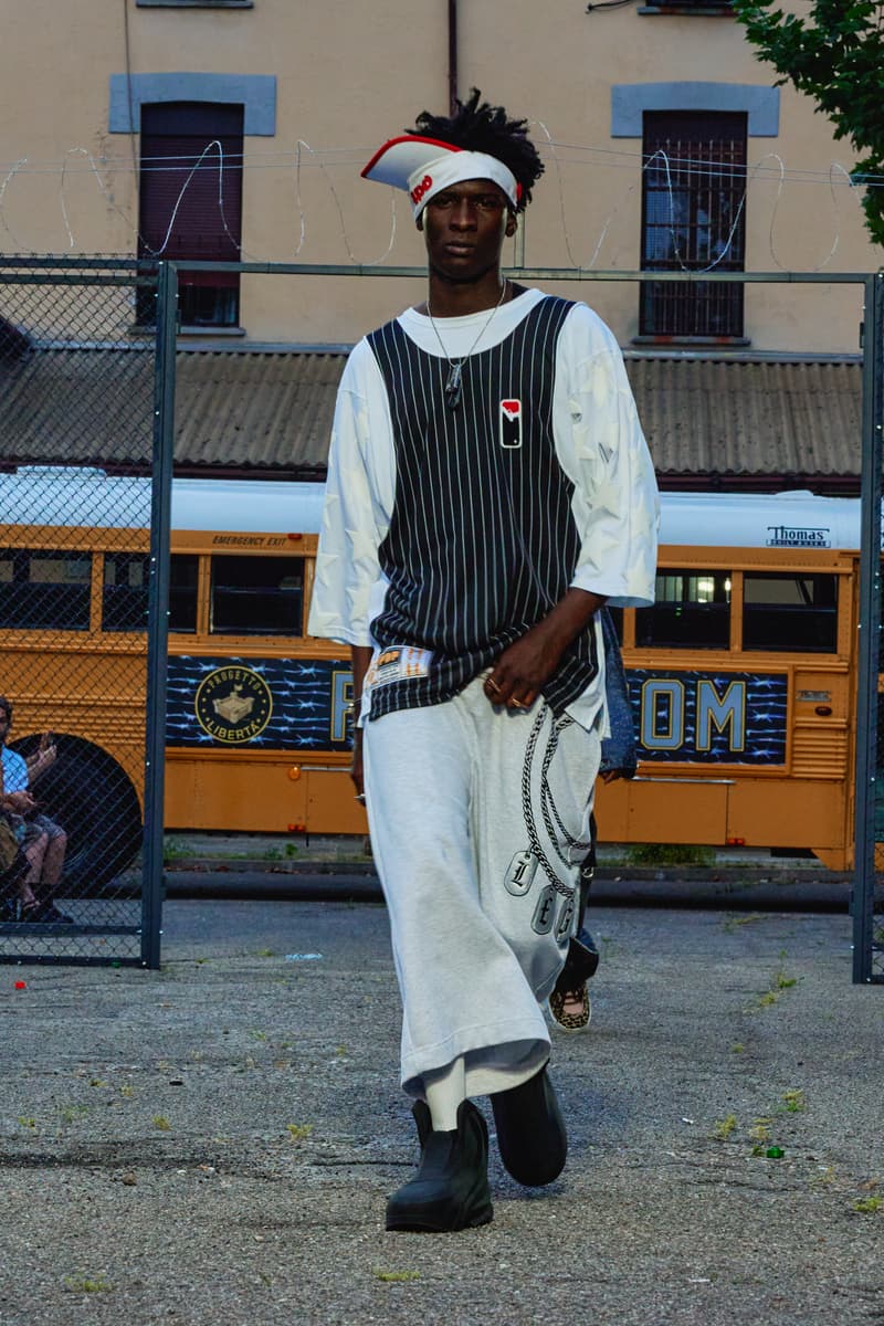 PDF Finds "FREE-DOM" for Spring/Summer 2026 domenico formichetti milan fashion week ss26 release info stefon diggs prison yard menswear channel