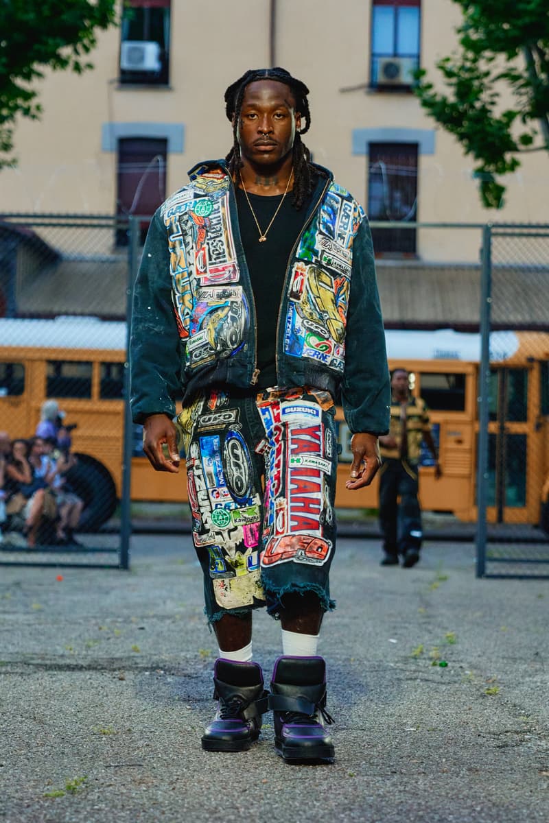 PDF Finds "FREE-DOM" for Spring/Summer 2026 domenico formichetti milan fashion week ss26 release info stefon diggs prison yard menswear channel