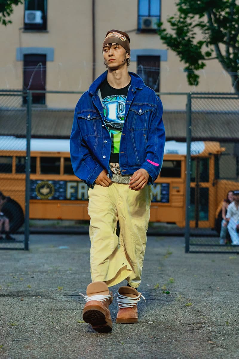 PDF Finds "FREE-DOM" for Spring/Summer 2026 domenico formichetti milan fashion week ss26 release info stefon diggs prison yard menswear channel