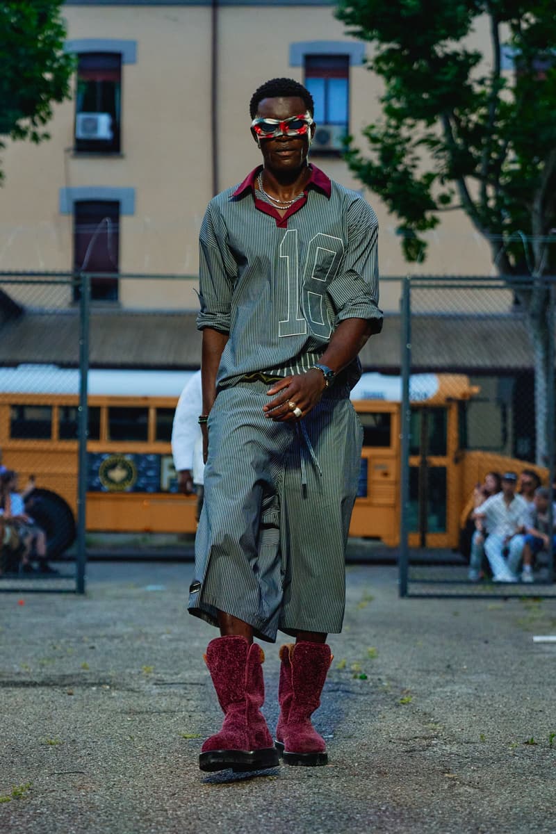PDF Finds "FREE-DOM" for Spring/Summer 2026 domenico formichetti milan fashion week ss26 release info stefon diggs prison yard menswear channel