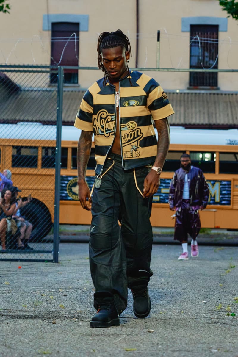 PDF Finds "FREE-DOM" for Spring/Summer 2026 domenico formichetti milan fashion week ss26 release info stefon diggs prison yard menswear channel