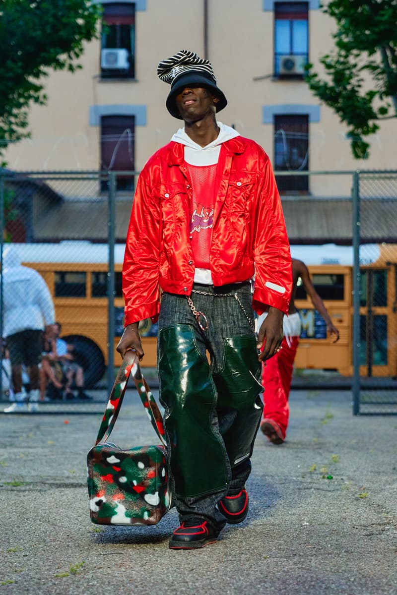 PDF Finds "FREE-DOM" for Spring/Summer 2026 domenico formichetti milan fashion week ss26 release info stefon diggs prison yard menswear channel