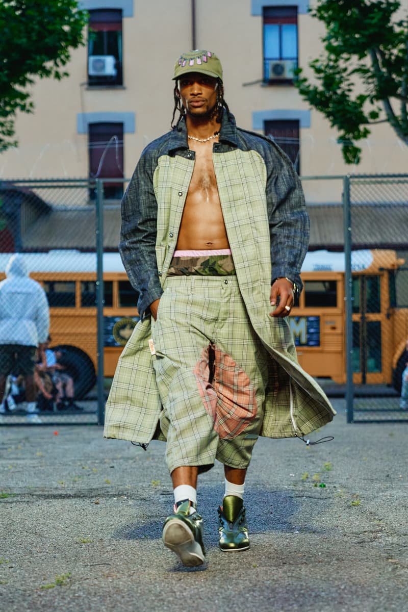 PDF Finds "FREE-DOM" for Spring/Summer 2026 domenico formichetti milan fashion week ss26 release info stefon diggs prison yard menswear channel
