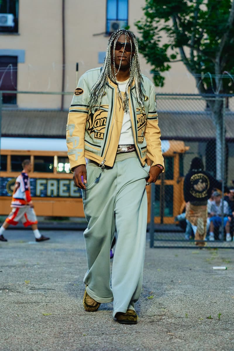 PDF Finds "FREE-DOM" for Spring/Summer 2026 domenico formichetti milan fashion week ss26 release info stefon diggs prison yard menswear channel