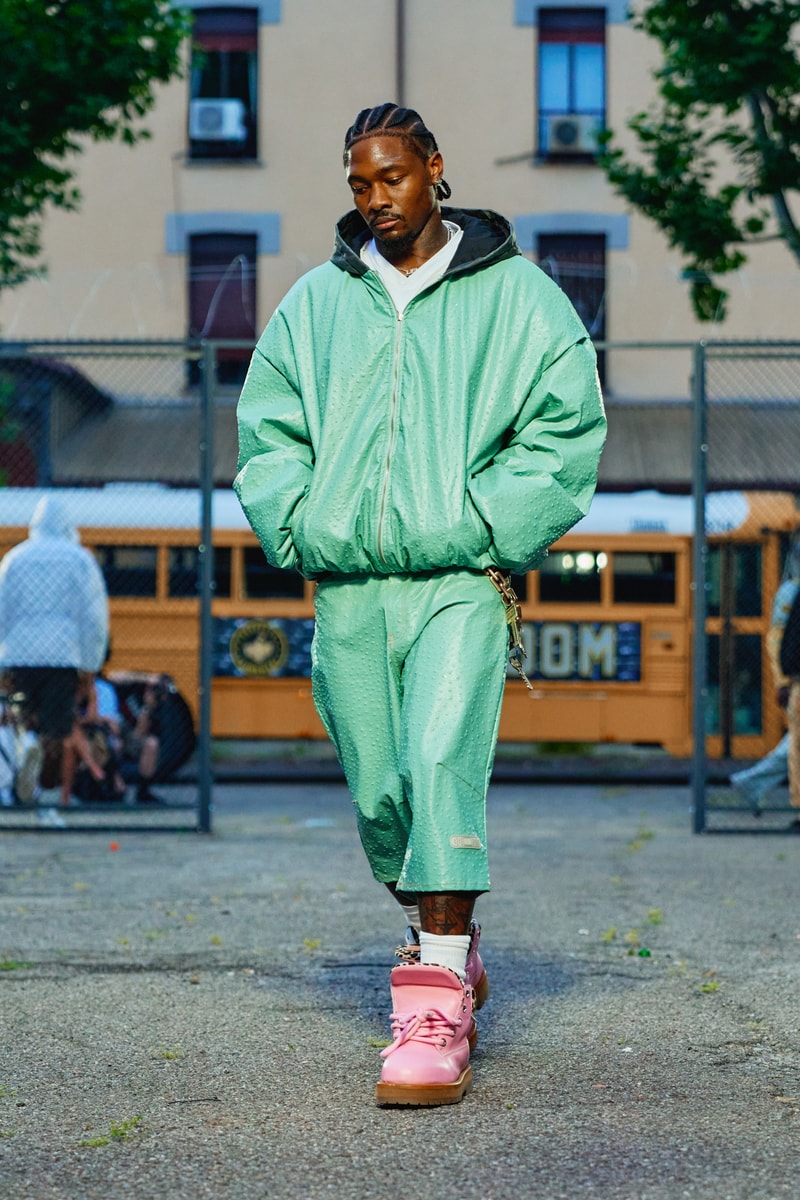 PDF Finds "FREE-DOM" for Spring/Summer 2026 domenico formichetti milan fashion week ss26 release info stefon diggs prison yard menswear channel