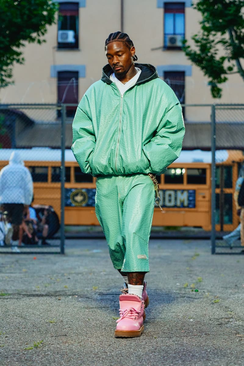 PDF Finds "FREE-DOM" for Spring/Summer 2026 domenico formichetti milan fashion week ss26 release info stefon diggs prison yard menswear channel