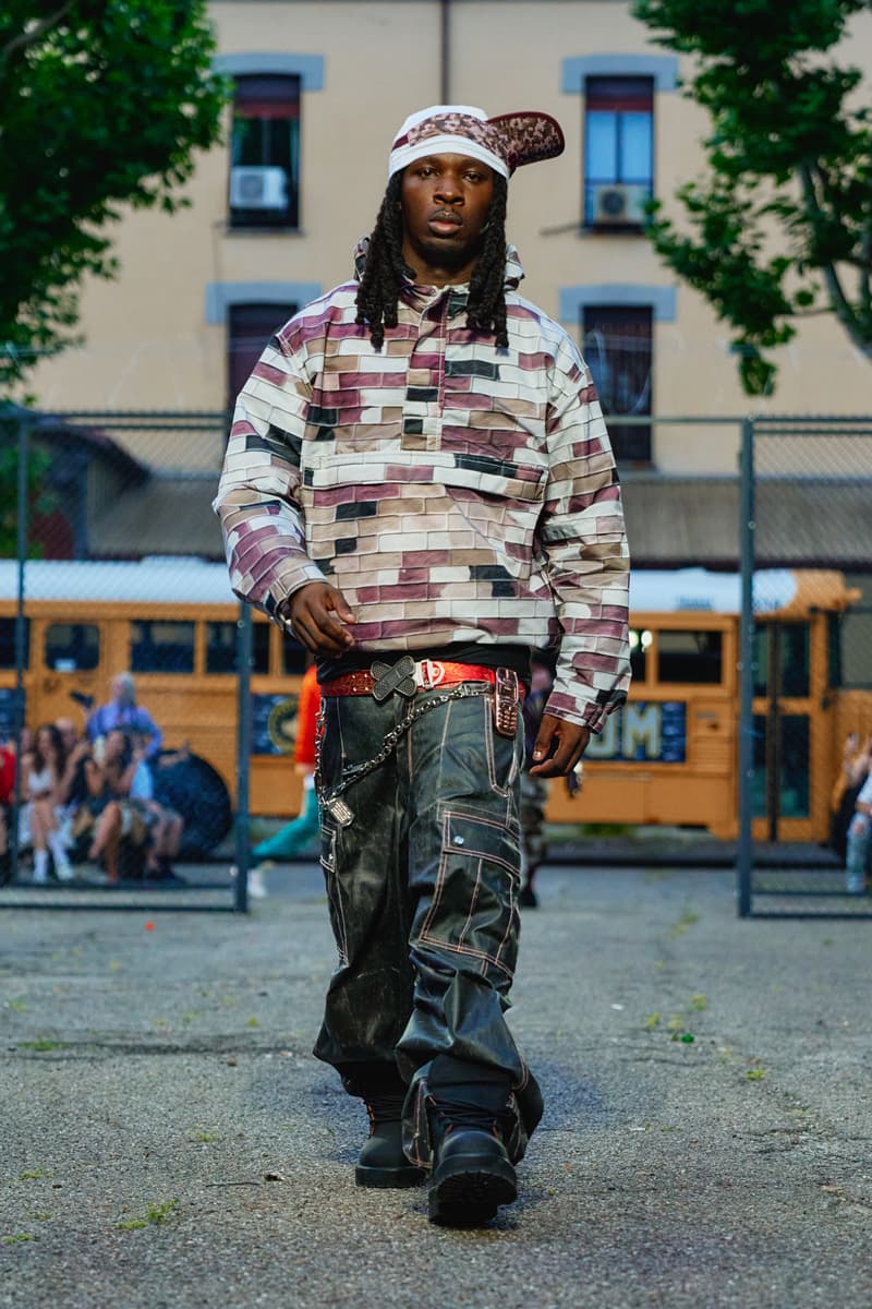 PDF Finds "FREE-DOM" for Spring/Summer 2026 domenico formichetti milan fashion week ss26 release info stefon diggs prison yard menswear channel