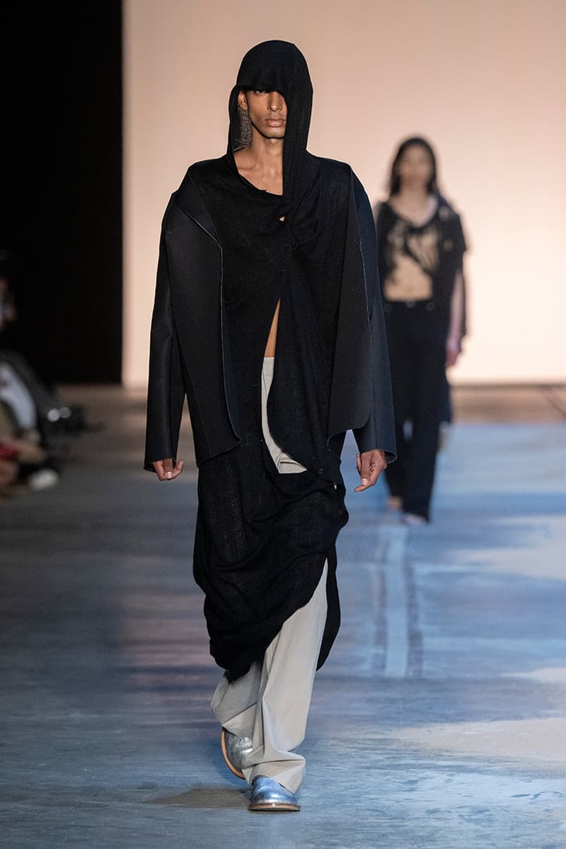 POST ARCHIVE FACTION SS26 Pitti Uomo Runway Show Spring Summer 2026