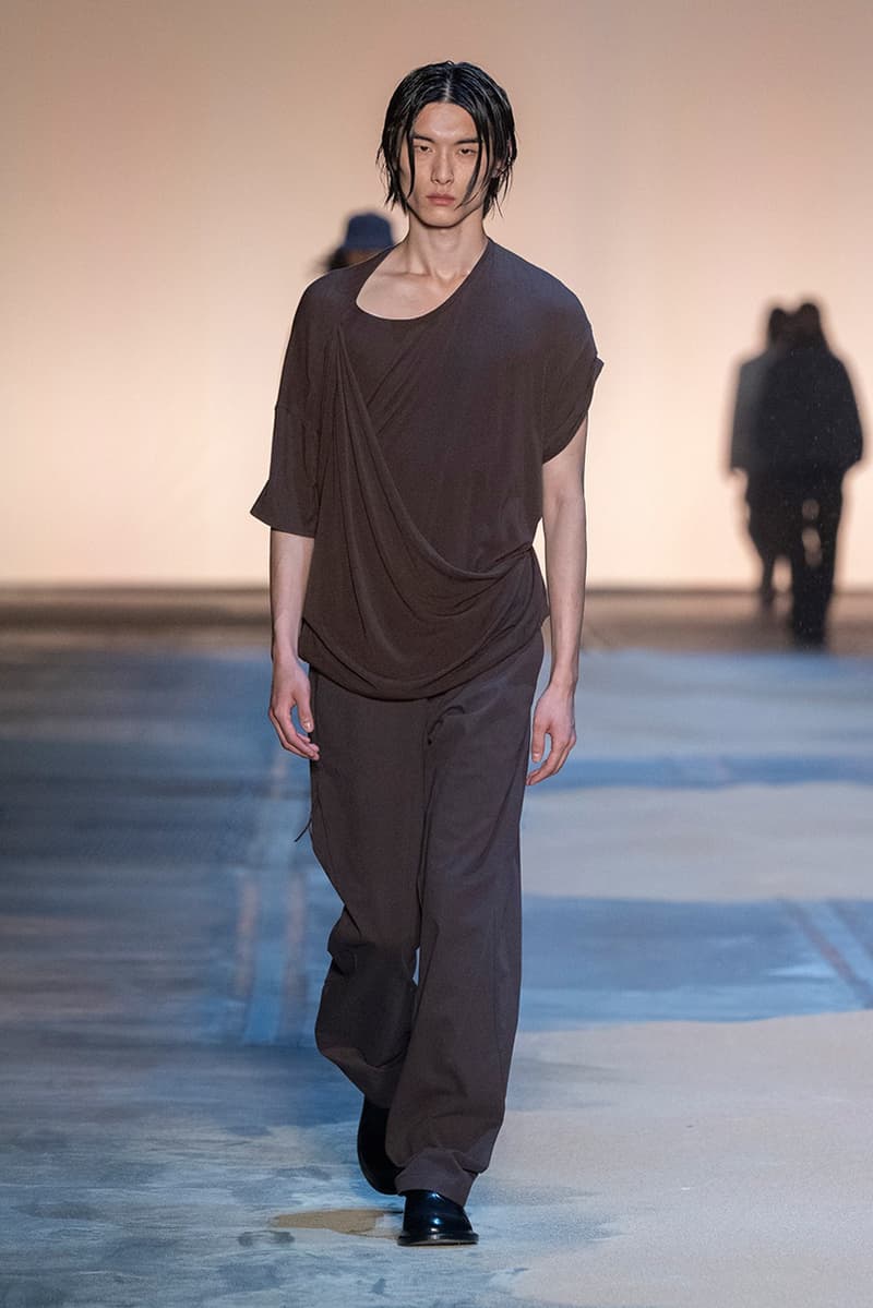 POST ARCHIVE FACTION SS26 Pitti Uomo Runway Show Spring Summer 2026