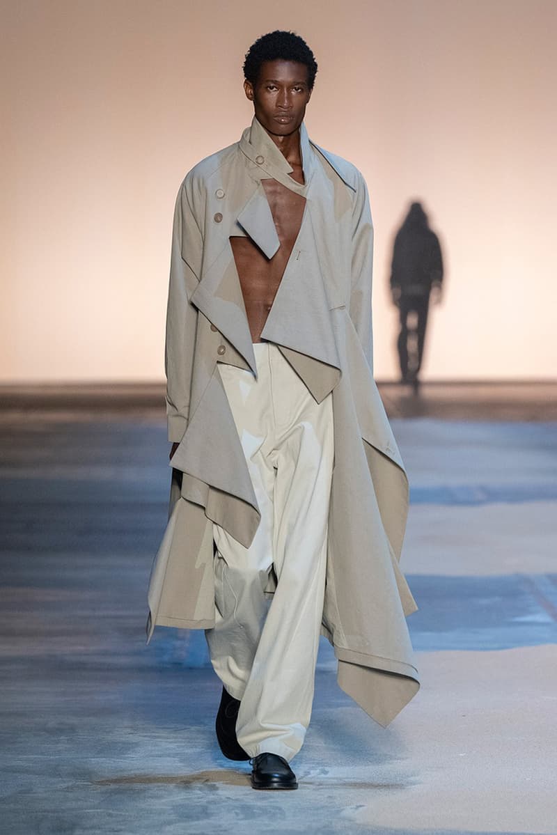 POST ARCHIVE FACTION SS26 Pitti Uomo Runway Show Spring Summer 2026