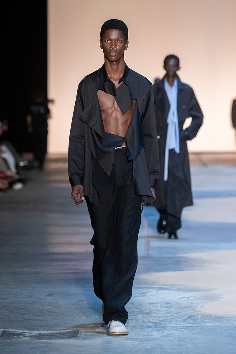 POST ARCHIVE FACTION SS26 Pitti Uomo Runway Show Spring Summer 2026