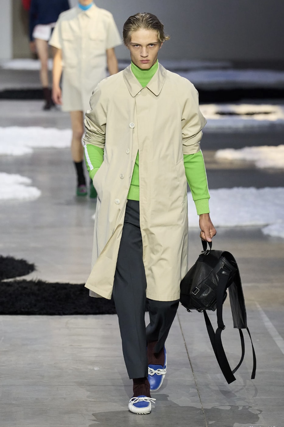 Prada Spring/Summer 2026 Collection Milan Fashion Week Menswear Runway “A Change of Tone” Miuccia Prada Raf Simons