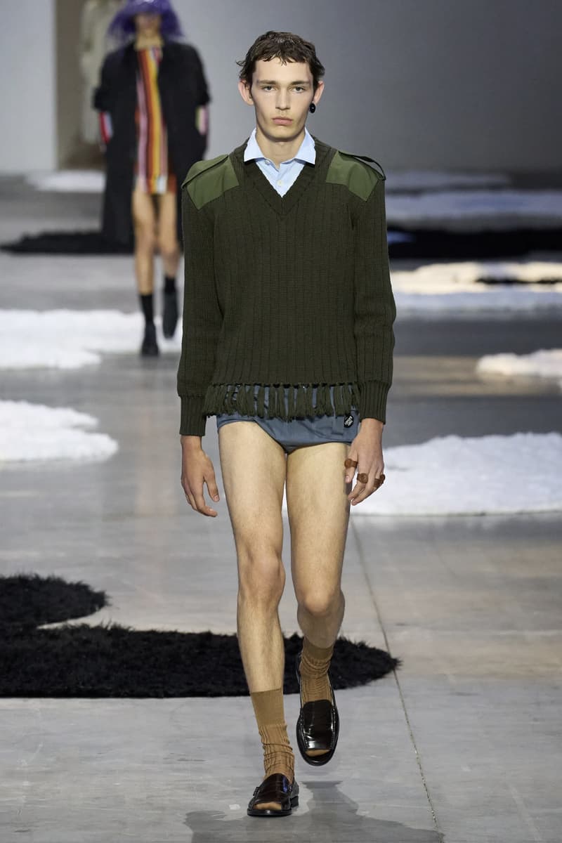 Prada Spring/Summer 2026 Collection Milan Fashion Week Menswear Runway “A Change of Tone” Miuccia Prada Raf Simons