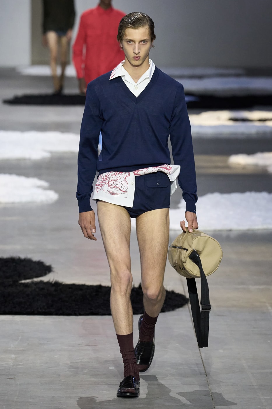 Prada Spring/Summer 2026 Collection Milan Fashion Week Menswear Runway “A Change of Tone” Miuccia Prada Raf Simons