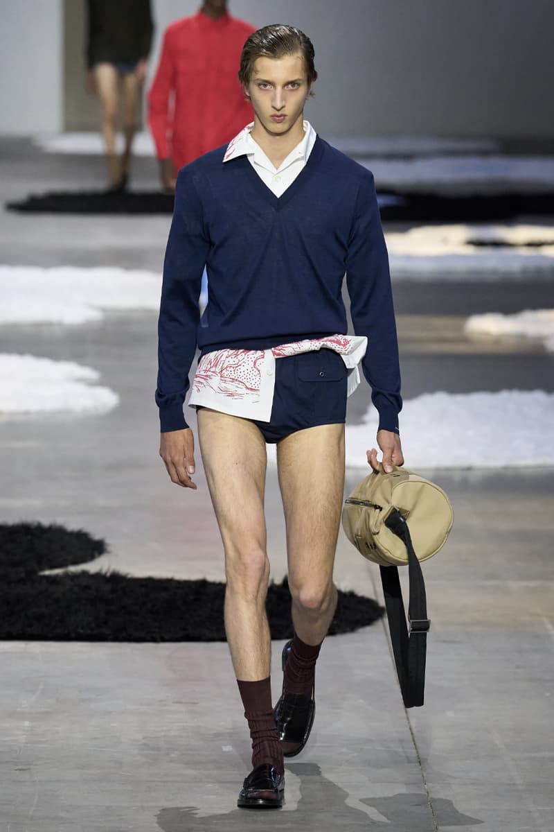 Prada Spring/Summer 2026 Collection Milan Fashion Week Menswear Runway “A Change of Tone” Miuccia Prada Raf Simons