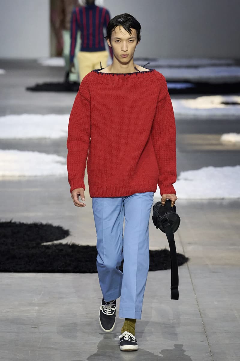 Prada Spring/Summer 2026 Collection Milan Fashion Week Menswear Runway “A Change of Tone” Miuccia Prada Raf Simons