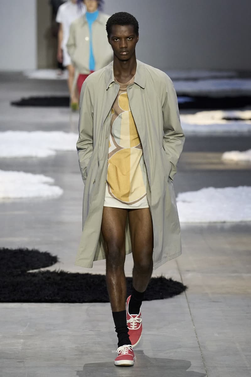 Prada Spring/Summer 2026 Collection Milan Fashion Week Menswear Runway “A Change of Tone” Miuccia Prada Raf Simons