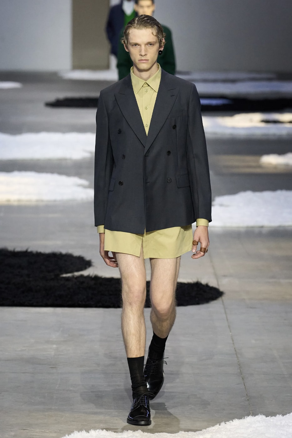Prada Spring/Summer 2026 Collection Milan Fashion Week Menswear Runway “A Change of Tone” Miuccia Prada Raf Simons