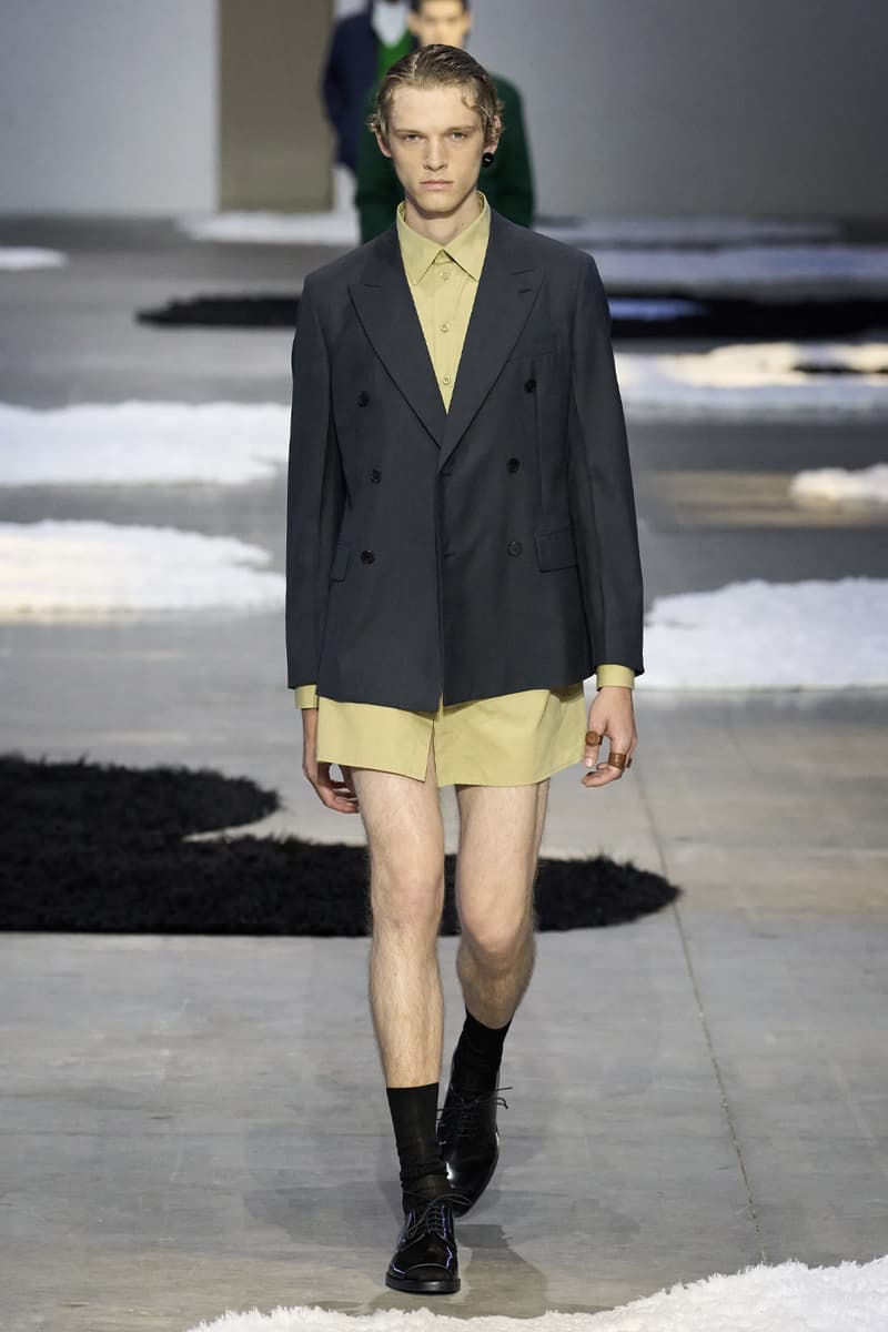Prada Spring/Summer 2026 Collection Milan Fashion Week Menswear Runway “A Change of Tone” Miuccia Prada Raf Simons