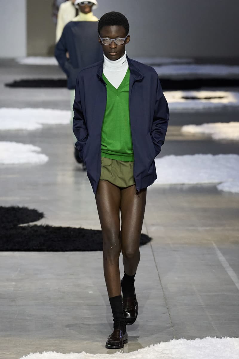 Prada Spring/Summer 2026 Collection Milan Fashion Week Menswear Runway “A Change of Tone” Miuccia Prada Raf Simons