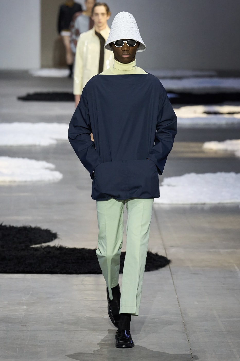 Prada Spring/Summer 2026 Collection Milan Fashion Week Menswear Runway “A Change of Tone” Miuccia Prada Raf Simons