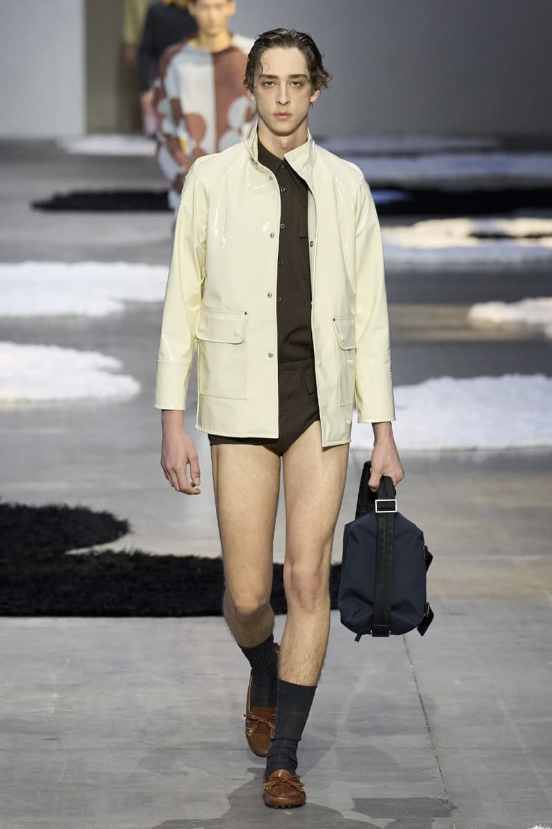 Prada Spring/Summer 2026 Collection Milan Fashion Week Menswear Runway “A Change of Tone” Miuccia Prada Raf Simons