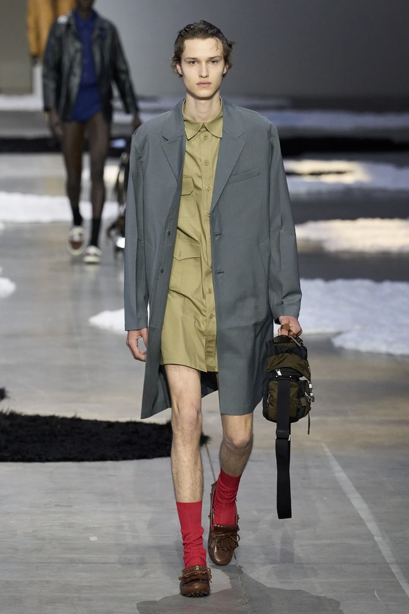 Prada Spring/Summer 2026 Collection Milan Fashion Week Menswear Runway “A Change of Tone” Miuccia Prada Raf Simons