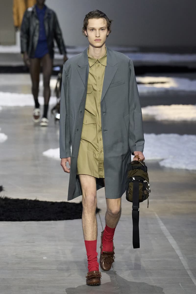 Prada Spring/Summer 2026 Collection Milan Fashion Week Menswear Runway “A Change of Tone” Miuccia Prada Raf Simons
