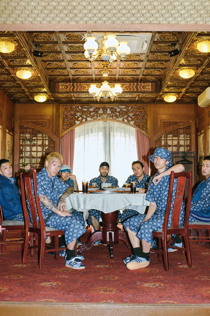 anti country club tokyo adidas golf denim gazelle collection shibuya tokyo