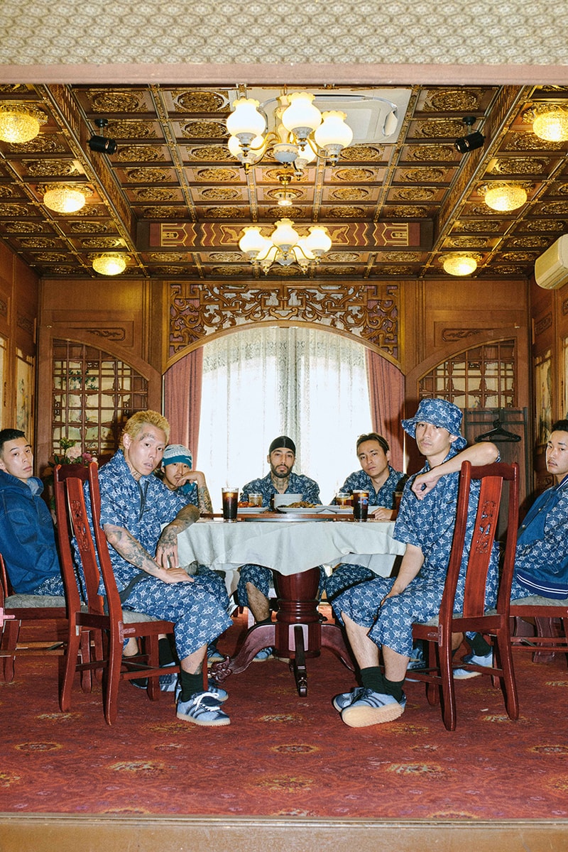 anti country club tokyo adidas golf denim gazelle collection shibuya tokyo