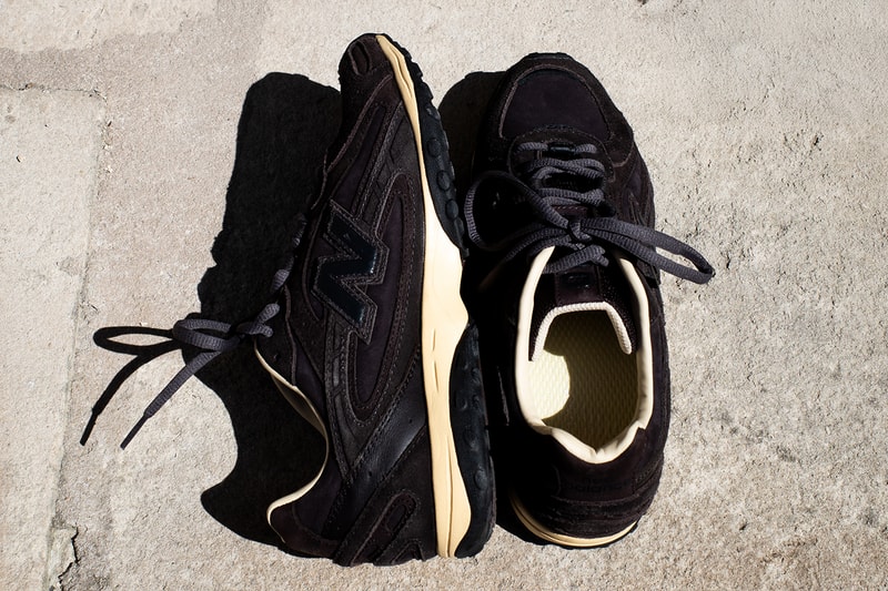 AURALEE Debuts the Never-Before-Released New Balance 204L Silhouette for SS26 Ryota Iwai paris fashion week two colorways brown beige