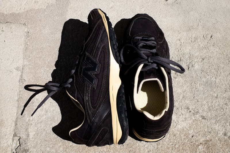 AURALEE Debuts the Never-Before-Released New Balance 204L Silhouette for SS26 Ryota Iwai paris fashion week two colorways brown beige