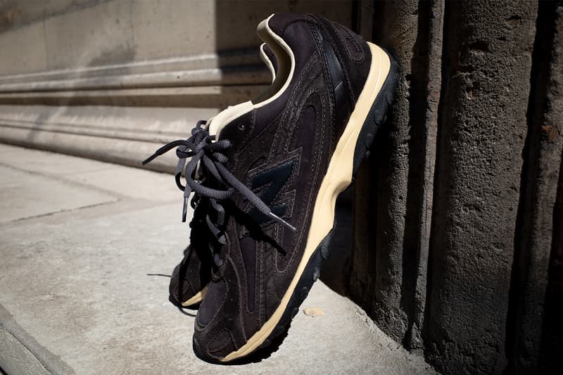 AURALEE Debuts the Never-Before-Released New Balance 204L Silhouette for SS26 Ryota Iwai paris fashion week two colorways brown beige