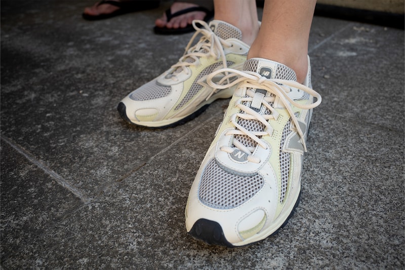 AURALEE Debuts the Never-Before-Released New Balance 204L Silhouette for SS26 Ryota Iwai paris fashion week two colorways brown beige