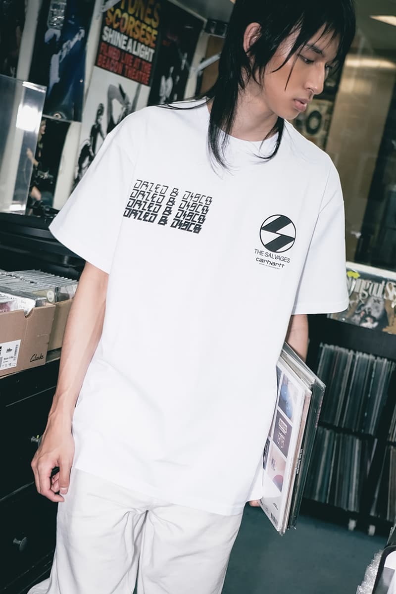 Carhartt WIP x The Salvages "Dazed & Disco" Collaboration Graphic T-Shirt Release Info