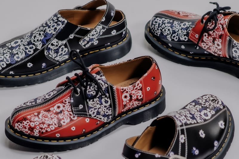 Dr. Martens Taps NÒMARHYTHM TEXTILE for Floral Footwear Collaboration