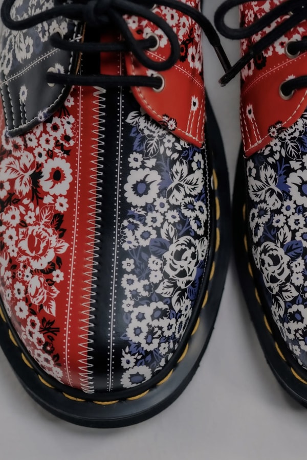 Dr. Martens NÒMARHYTHM TEXTILE 1461 Isham shoe collaboration release Info