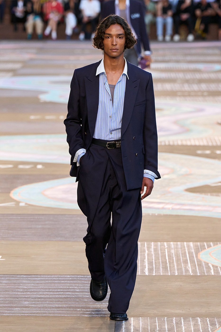 Pharrell Williams Louis Vuitton SS26 Paris Fashion Week Collection runway skateboard p india wearability lvmh suits beyonce jay-z clipse 