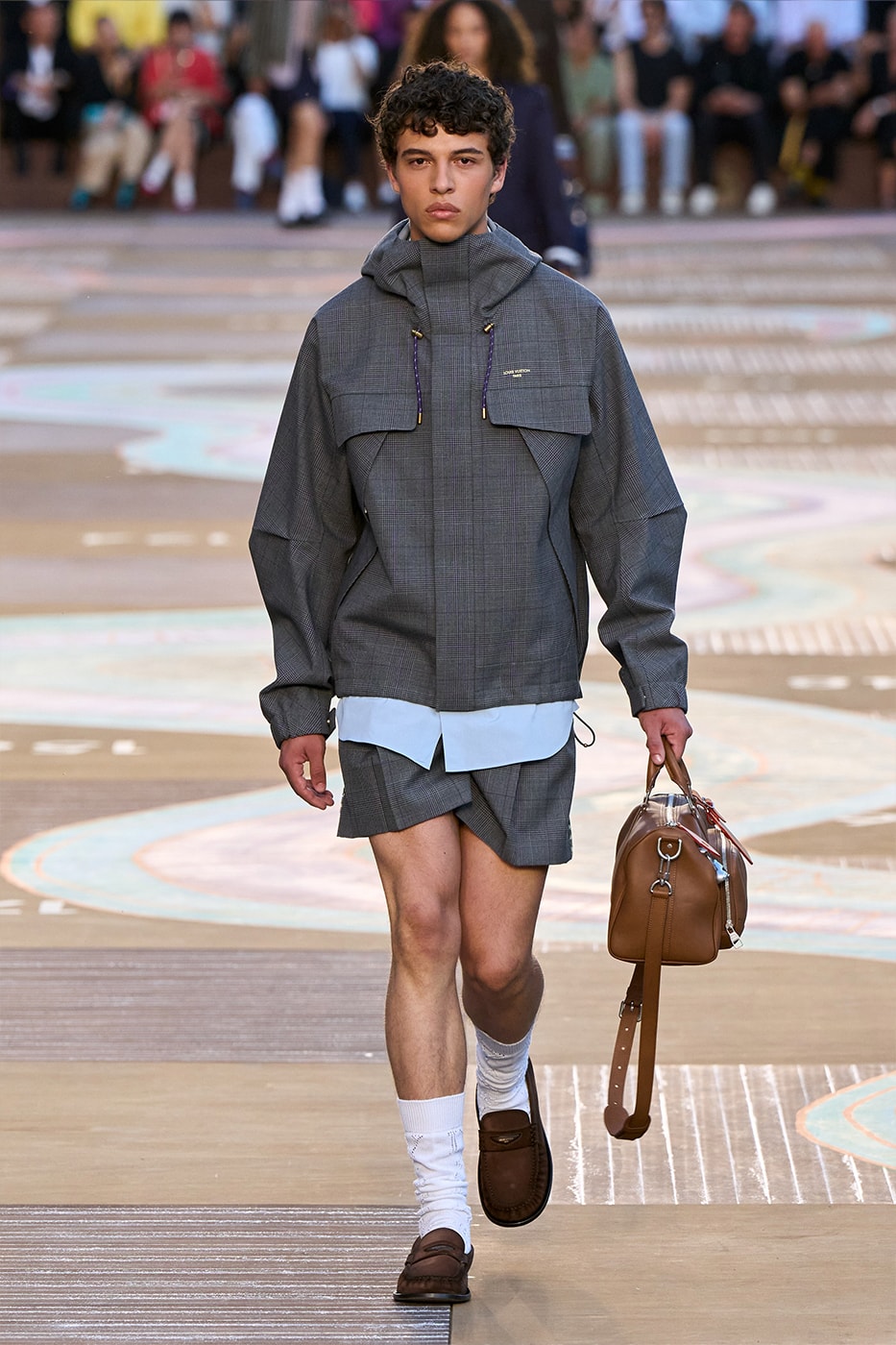 Pharrell Williams Louis Vuitton SS26 Paris Fashion Week Collection runway skateboard p india wearability lvmh suits beyonce jay-z clipse 
