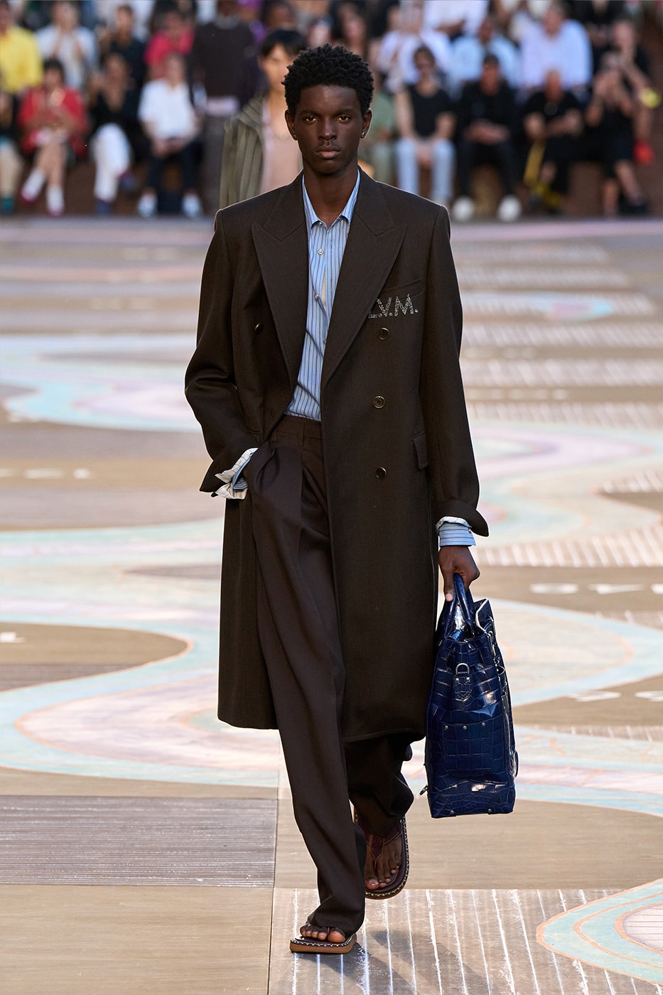 Pharrell Williams Louis Vuitton SS26 Paris Fashion Week Collection runway skateboard p india wearability lvmh suits beyonce jay-z clipse 