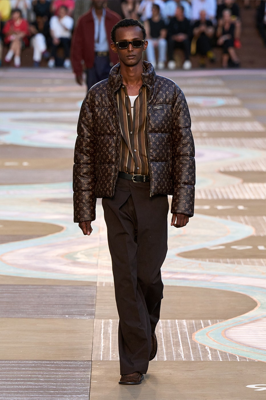 Pharrell Williams Louis Vuitton SS26 Paris Fashion Week Collection runway skateboard p india wearability lvmh suits beyonce jay-z clipse 